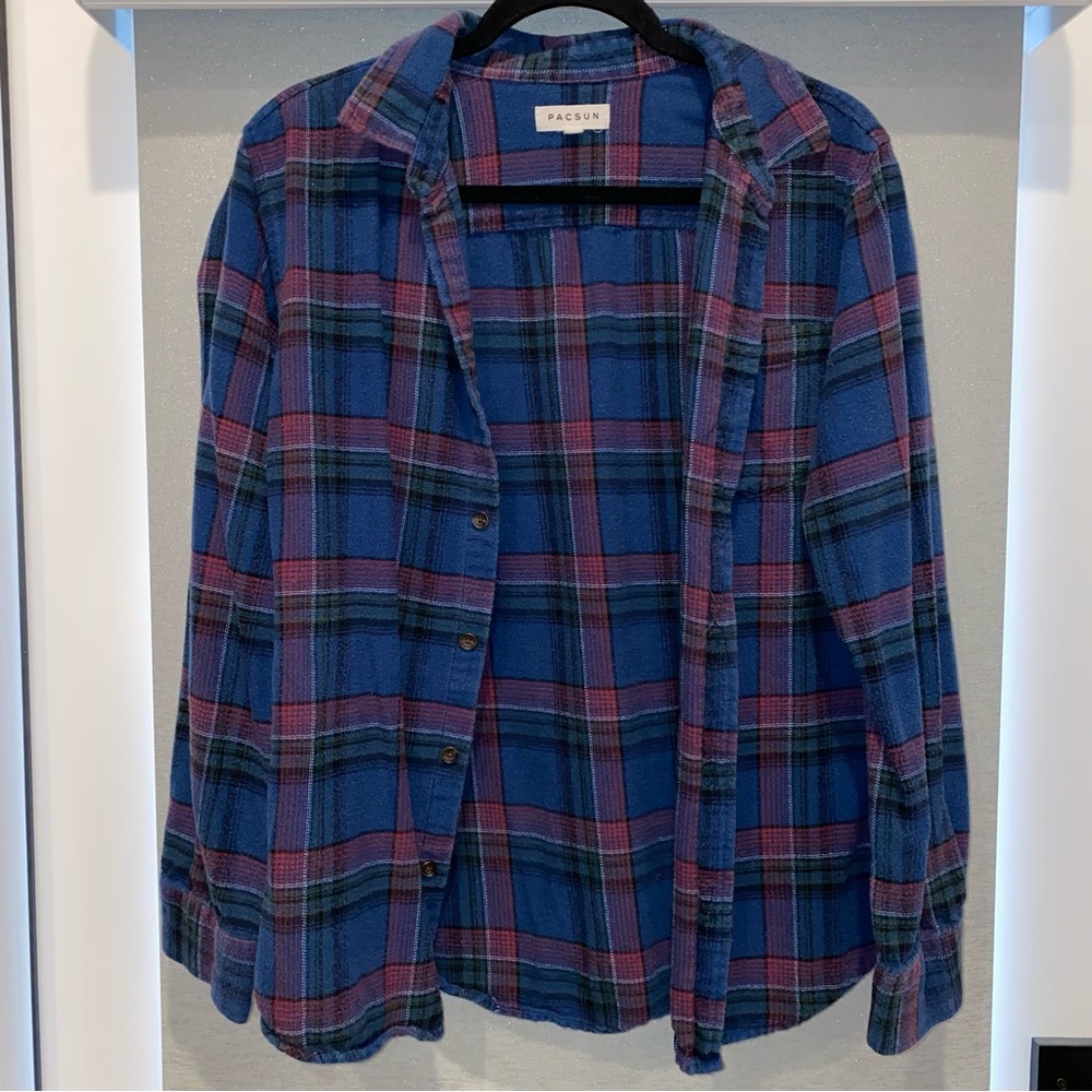Pacsun Mens Flannel Size Medium